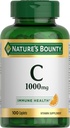 Bounty Witamina C 1000mg, Suplement immunologiczny, Potężny przeciwutleniacz, 1 Pack, 100 Kapsułki
