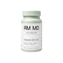 Amy Myers MD Witamina D3 / K2 10 000 IU Kapsułki - Codzienny suplement witaminy dla kości, immunologicznego i hormonalnego wsparcia zdrowia - Zdrowe Mindset & Relaxation Aid - 30 Kapsułki