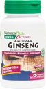 Nature Plus Herbal Actives American Ginseng - 250 mg, 5% Ginsenozydów - 60 Kapsułek wegańskich - Bez glutenu - 60 Służenia