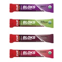 CLIF BLOKS - Przeżuwacze energetyczne - 4 Pakiety zapachowe - Non-GMO - Żywność na bazie roślin - Szybkie węglowodany do jazdy na rowerze i biegania - Przekąski treningowe (2.1 Pakiet z ounce, 12 Count)