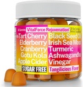 Gotu Kola Black Seed Oil Jabłko Cydr Ocet Irish Seamoss Cranberry Ashwagandha Tart Cherry Turmeric Curcumin Elderberry Gummies