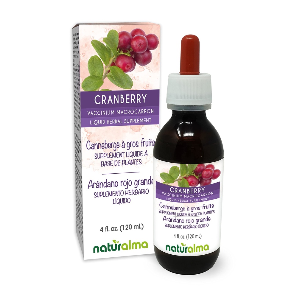 Naturalma żurawina (Vaccinium macrocarpon lub Oxycoccus macrocarpos)