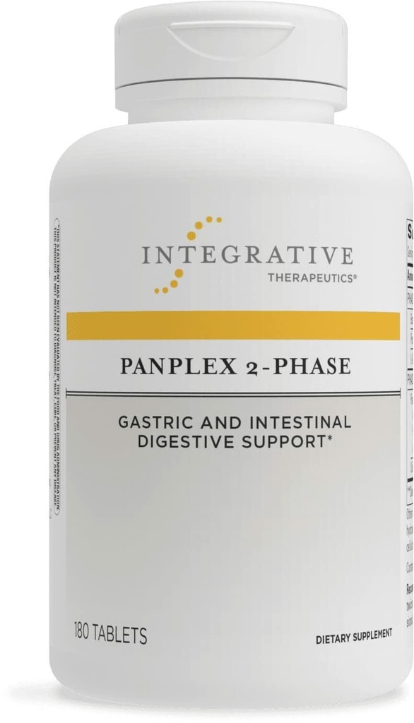 Terapeutyka integracyjna Panplex 2- Faza - Codzienne Suplement do Zdrowia trakcji pokarmowej i jelit Wsparcie * - Bez glutenu - 180 Hrabia (90 Słupki)