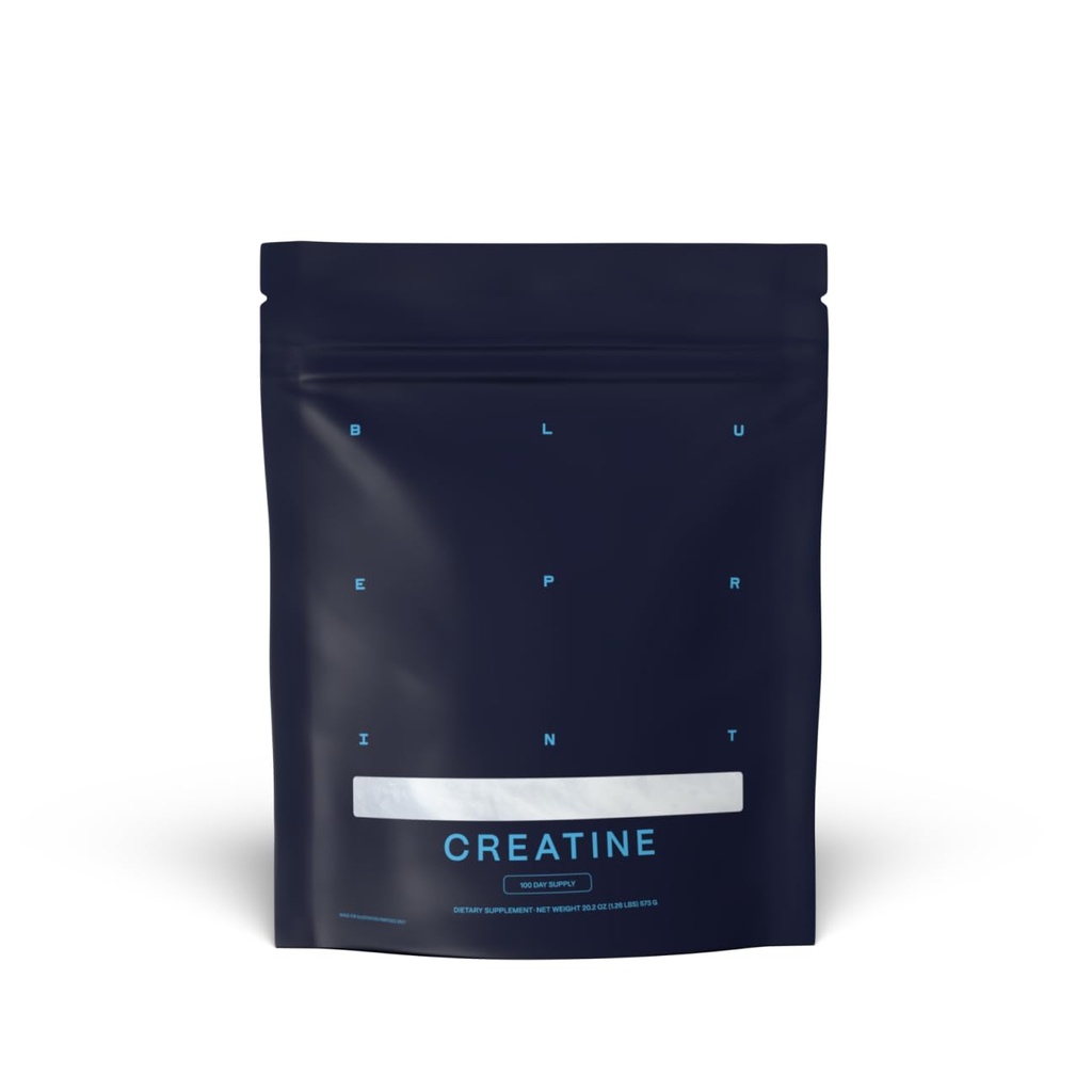 Proch jednowodny Bryan Johnson Kreatyna - Amino Acid Powder - Suplement wspomaga wzrost mięśni, odzysk, siłę i koncentrację - Kreatyna nienasycona dla kobiet i mężczyzn - dawka 5g - 100 Sług