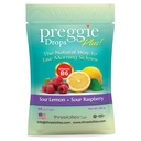 Preggie Pop Drops Plus wzmocniona witaminą B6 - poranna choroba Relief wzmocniona witaminą B6. Preggie Pops dla Relief dla kobiet w ciąży Candy Drops. Sour Malina & Sour Lemon 48 Count