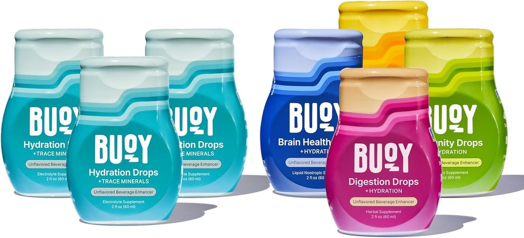 Booy Electrolyte Drops Pack Variety Bundle 280 Służenia 124; No Sugar, No Sweeteners Between 124; Dietitian Rekomendowane 124; Ślad Minerałów Between 124; Purpossely Unflavored Dodaj do jakiegokolwiek napoju