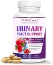Naturalne Urynary Tract Health Supplements for Women, UTI Health Support, Flushes Impurities and Cleanses Urnary System, Bladder Support, D- Mannose with Cranberry, Dandelion & Hibiscus
