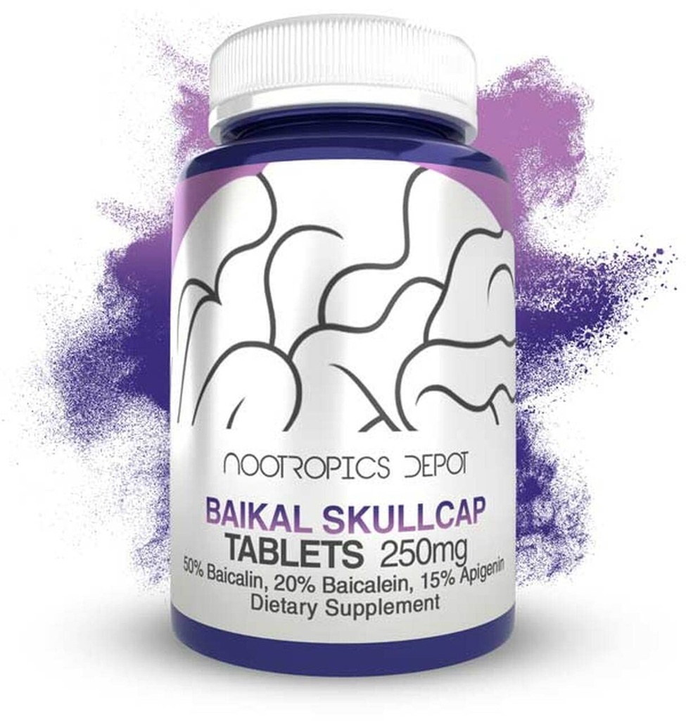 Nootropics Depot Baikal Skullcap Extract Tablets