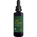 Global Healing Plant-based Vein Health Liquid Vegan Suplement Drops do wsparcia przepływu krwi i cyrkulacji, Pomaga ze Spider & Varicose Veins dla zdrowych nóg - Organic Koń kasztanowy korzeń - 2 Fl oz