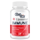 Advanced Liposomal Immune Supplement, Complex with L- Lysine 1.500mg, Vitamin, Minerały i Ekstrakty Ziołowe, Kompleksowy Codzienne mieszanki Wellness dla mężczyzn i kobiet - 120 Kapsułki