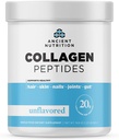 Ancient Nutrition Collagen Peptydes, Collagen Peptydes Powder, Unflavored Zhydrolizowany Kolagen, Wspiera zdrową skórę, Joints, Gut, Keto i Paleo Friendly, 28 Sług, 20g Collagen na Serving