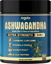 Agobi Ashwagandha Suplement Kapsułki - 90 Liczby dla 3- Miesiąc Dostawy