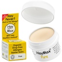 HayMax Allergen Barrier Balm - Pure 0.17 fl oz - Organic, Natural & Non- Drowsy Hay Fever & Allergy Relief Balm - Blocks Pollen & Other Allergen Cząsteczki - Świetne dla dorosłych, Dzieci i Kobiety w ciąży