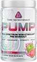 Bazowe Nutritionals Pompa Full- Spectrum Non-Stimulant Pre- Workout, z N03T Nitrate, Peak02, Alpha GPC, dla maksymalnej pompy, Siła i Wydajność 20 Sługi (Apple Guava)