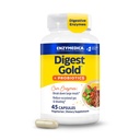 Enzymedica Digest Gold + Probiotyka, 2- in-1 Formuła dla Gut Health, Enzymy trawienne & 1 Miliard Aktywne Kultury Probiotyczne, 45 Hrabia (FFP)