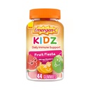 Emergen- C Kidz Daily Immune Support Suplementy dietetyczne, Gumy aromatyczne z witaminą C i witamin B, Owoce Fiesta Flavored Gummies, Powrót do szkółki Essentials - 44 Count