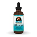 Źródło Naturals Wellness Elderberry Liquid Extract, dla wsparcia systemu immunologicznego * - Sambucus nigra - 4 Fluid oz