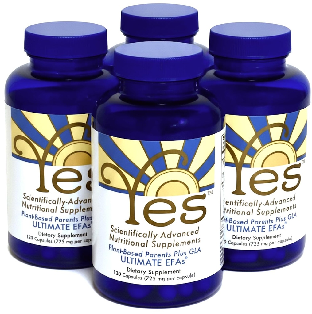 Olej rybny Omega 3 Suplementy alternatywne - TAK Omega 3 & 6 Kwas tłuszczowy - Beztłuszczowy, Roślina na bazie - DHA, EPA, SDA - Cholesterol, Serce, Skóra, Energia, Oczy, Wsparcie odporności przez TAK (4 x 120 Gel czapki)