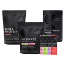 Sporty Badania Multi Flavor Hydrate Electrolytes Pakiety, Holenderski Czekoladowy aromat białka serwatki Isolate Proszek i Unflavored L- Glutamina