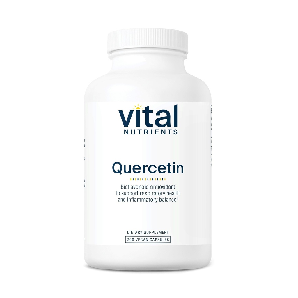 Vital Nutrigents Quercetin ↓ 124; Vegan Quercetin Supplement with Bioflavonoids for Sinus, oddechowy, serce, & Immune Function Support Assistance 124; Gluten, Dairy, Soy Free Budapest 124; 500mg España 124; 200 kapsułki