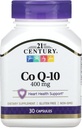 21. Century Co Q10 400 mg kapsułki Veg, 30 Count