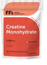 Natychmiastowy monohydrat kreatora w proszku 500 gramów (1.1 Lb), 5000mg na ser, zmikronizowany proszek kreatryczny, nieskazitelny, czysty, bez wypełniacza, Keto & Vegan, Łatwe rozpuszczanie przed treningiem dla kobiet i mężczyzn
