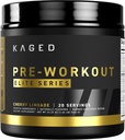 Kaged Pre Workout Elite Powder Between 124; Cherry Limeade Between 124; Pre- Workout z Creatine, Beta Alanine, L- Citruline, BCAAs Between 124; 388 mg Organic Caephine Caepine 124; Presupments for Men & Women Between 124; 20 Servings