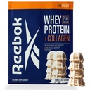 Reebok Whey Protein Powder + Collagen Peptides 124; 25g Protein with 9 Essential Acids Amino 124; Odzysk mięśni, Joint & Gut Support Assistance 124; Informed- Sport Certified Assistance 124; ReeBuild Vanilla Ice Cream Flavor, 1,3 lb