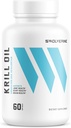 Svolverine Krill Oil 124; 500mg Krill Oil & Astaxanthin, Omega- 3, EPA & DHA, Szybkie wchłanianie, Joint Relief, Heart Health (60 Służb)