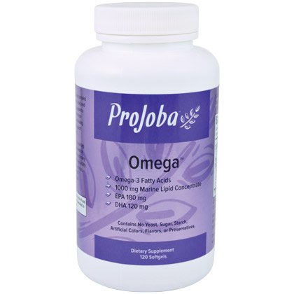 PROJOBA OMEGA 3 Podstawowe kwasy tłuszczowe, EPA i DHA - 120 CAPS