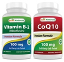 Witamina B2 (ryboflawina) 100 mg i COQ10 100 mg