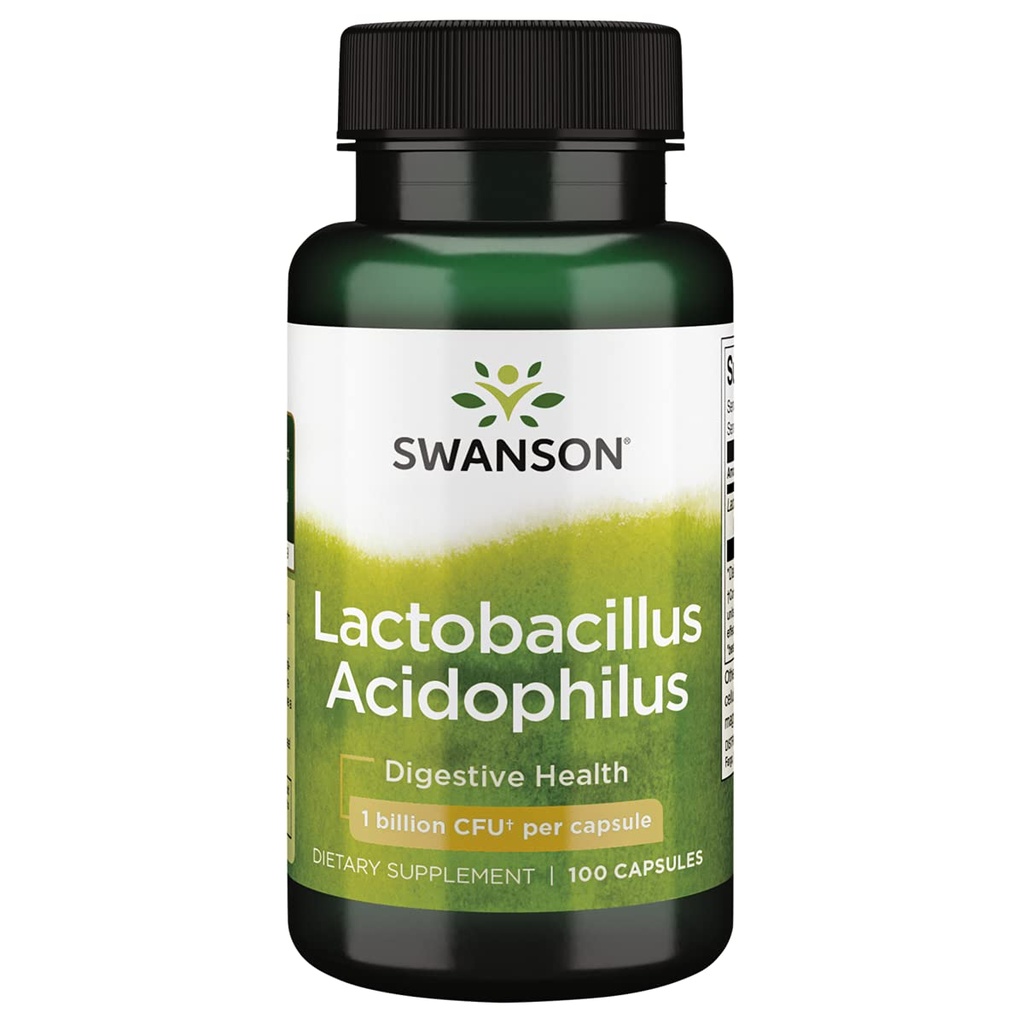 Swanson Lactobacillus Acidophilus 2 Miliard Cfu 100 kapsułki