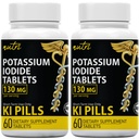 (opakowanie po 2) - (120 tabletek) EXP 10 / 2032 - Ki Pills - Yoduro de potasio