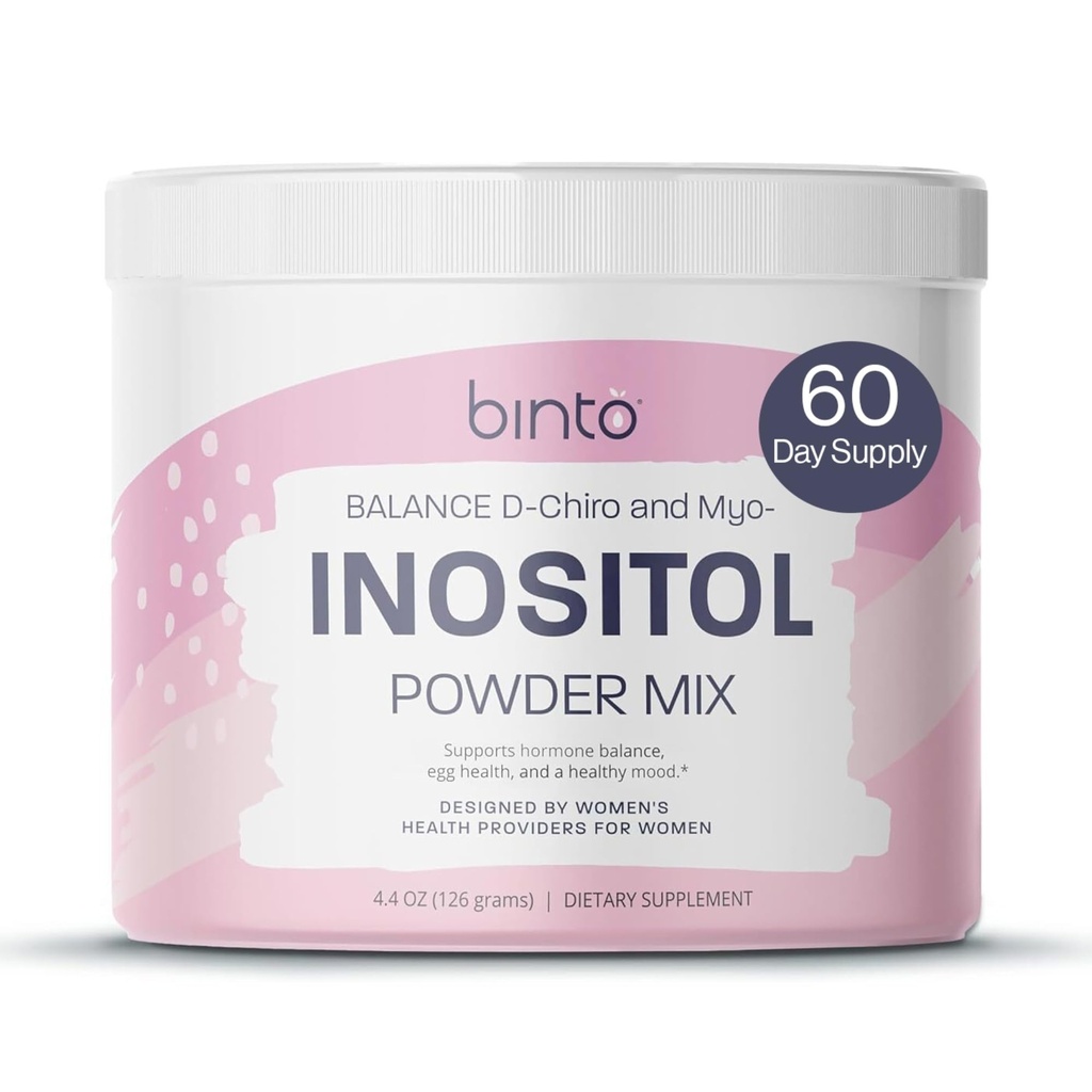Bito Inositol Proszek Mieszanka 124; 60- Day Supply 124; 40: 1 Stosunek Myo i D- Chiro Inositol Bilans 124; Hormony Równowaga i Ovulation Wsparcie 124; Konserwacyjny wolny