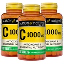 Witamina C 1000 mg, 300 Day Supply, wspomaga zdrowy system immunologiczny, przeciwutleniacz i zasadniczy składnik odżywczy, 3 opakowania