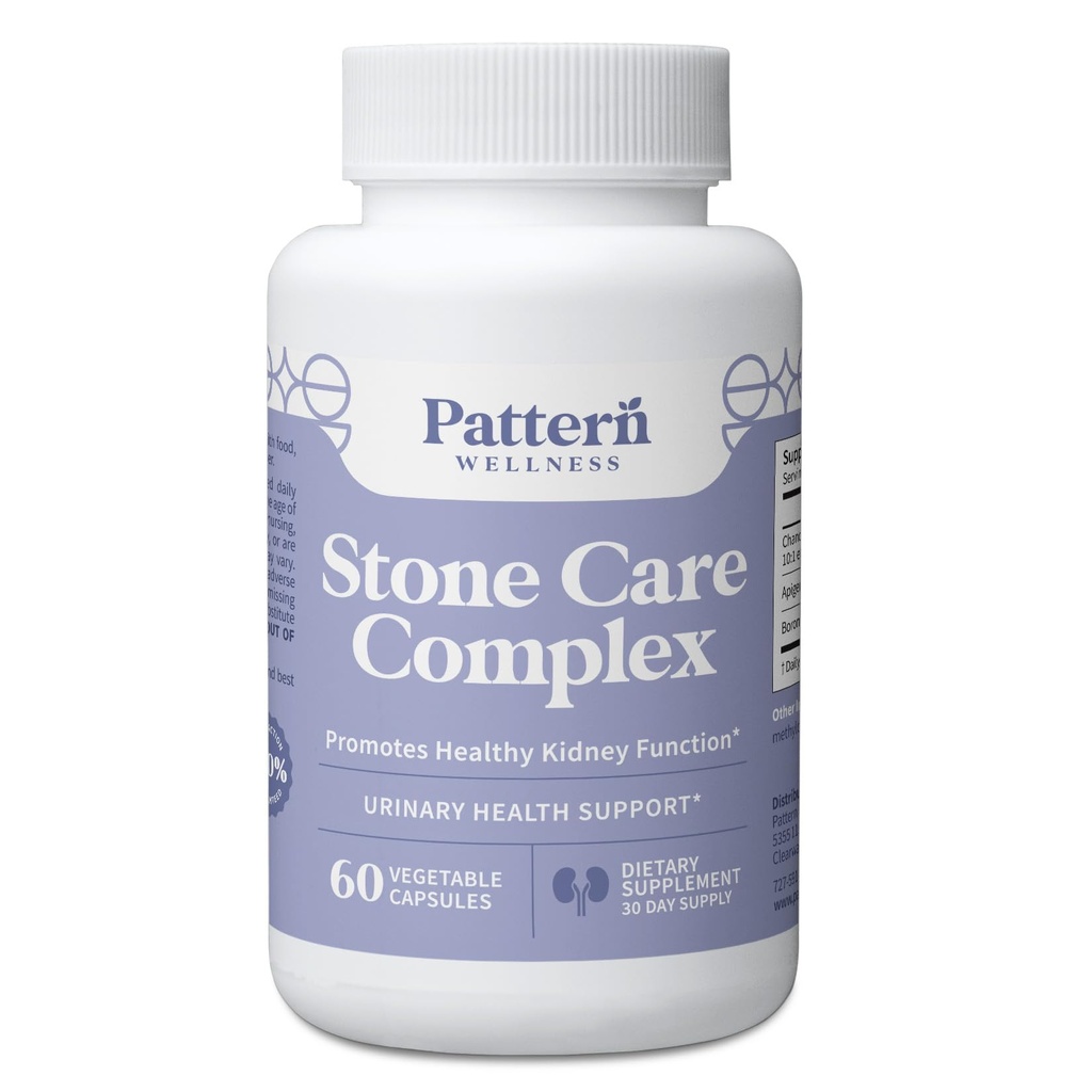 Wzór Wellness Nerki Stone Complex - Stone Breaker, Formuła bazująca na plantacji - Wsparcie funkcji nerek - 3. strona Lab Tested - Non-GMO, Wegan