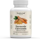 Kurkumina Turmerowa 1300mg - Premium Kurkumina z 95% Kurkuminoidami i BioPerine Black Pepper Extract - Zwiększona absorpcja - Nie-GMO - 60 Kapsułki roślinne - Made in The USA