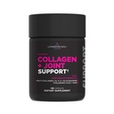 Livingood Daily Collagen + Joint Support, Grass Fed Multi Collagen Peptydes I III V X z kwasem hialuronowym, Joint Support Supplement for Women & Men, Hair Skin Nails, Keto & Gluten Free, 120 Kapsułki