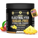 HRDWRK Elektrolity Proszek z magnezem, Potas - Cukier wolny Electrolytes Boost Endurance i zmniejszyć zmęczenie z tego suplementu elektrolitów - Maksymalne nawodnienie - Keto Friendly