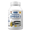 ANDREW LESSMAN Essential Omega-3 Unflavored - 60 Softgels - Ultra- Pure, High Potency Omega-3 Oils. Wysoka DHA, brak żołądka, brak środków trujących, brak rtęci. Małe łatwe do połykania Softgels