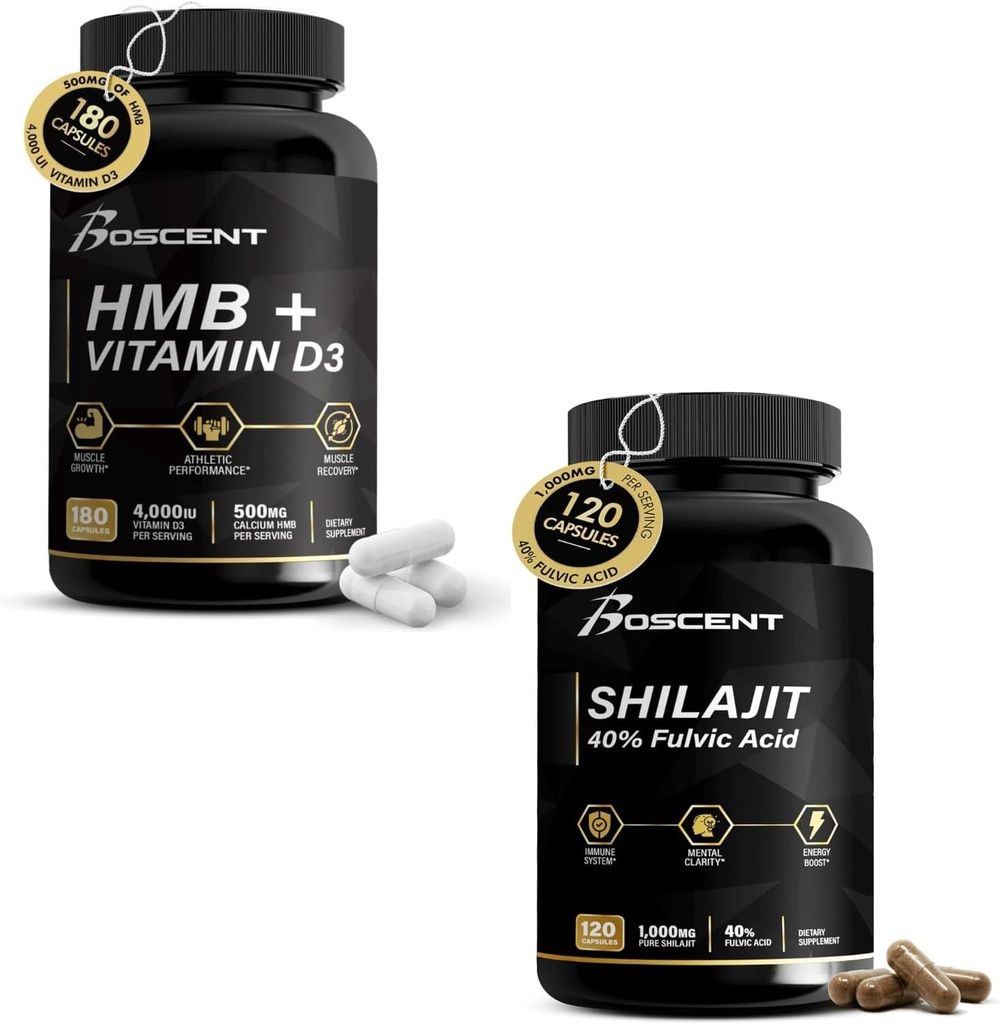 HMB & Shilajit Siła & Pack energii
