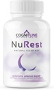 CogniTune Natural Sleep Aid dla dorosłych - Herbal Seep Aid Supplement - Non-Drowsy Formuła z Melatonin, Valerian Root, Lemon Balm, Rumianek, GABA & więcej