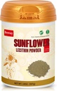 Lecytyna słonecznikowa proszek 14 oz (40 Serving), 100% Czysty, Non-GMO, Natural Supplement for Brain Health, Heart Health, and Healthy Skin, Produkt z Chin