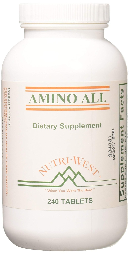 Nutrix -West - Amino Wszystkie 240 Tabletki