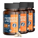 100 Miliard Probiotyki dla mężczyzn i kobiet 27 Szczepy 5 Organiczne Prebiotyki dla Gut Digestive & Immune Health, Wspiera Diarrhea Gas Bloating, Non-GMO, Zero Fillers - Made in USA