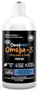 Omegeaza Olej rybny dla psów i kotów - Najlepsza dla zwierząt domowych Omega 3 dla kotów i psów - Suplement do skóry i płaszcza, swędzenie, rozrzucanie, łączenie i zdrowie immunologiczne - 100% Czysty olej rybny Omega z EPA & DHA (32 oz)