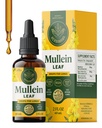 HERBAMAMA Mullein Drops for Lungs - Vegan Mullein Leaf Extract for Lungs Cleanse Support - Non-GMO, Alkohol & Supplement Supplement Supply, 28-Day Supply