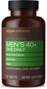 Elementy męskie 40 + One Daily Multivitamin, Wegan, 65 Tabletki, 2 miesięczna dostawa (Opakowanie może się różnić)