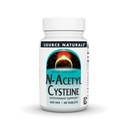 Źródło Naturals N- Acetyl Cysteina Przeciwutleniacz Wsparcie 600 mg Suplement diety, który wspiera zdrowie układu oddechowego * - 60 Tabletki