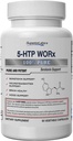 Superior Labs - 5- HTP Worx - 150 mg Pure 5- HTP Plus mocny Mieszanka serotoninowa - 90 Kapsułki roślinne - Amplifikacja serotoniny - Neuroprzekaźnik Wsparcie - Zdrowie mózgu - Wsparcie dla nastroju